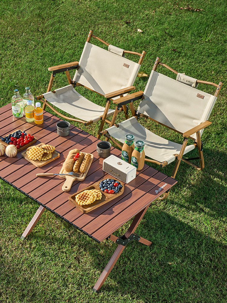 Ausflugsstühle im freien, tragbare camping-stühle, grüne angelbank