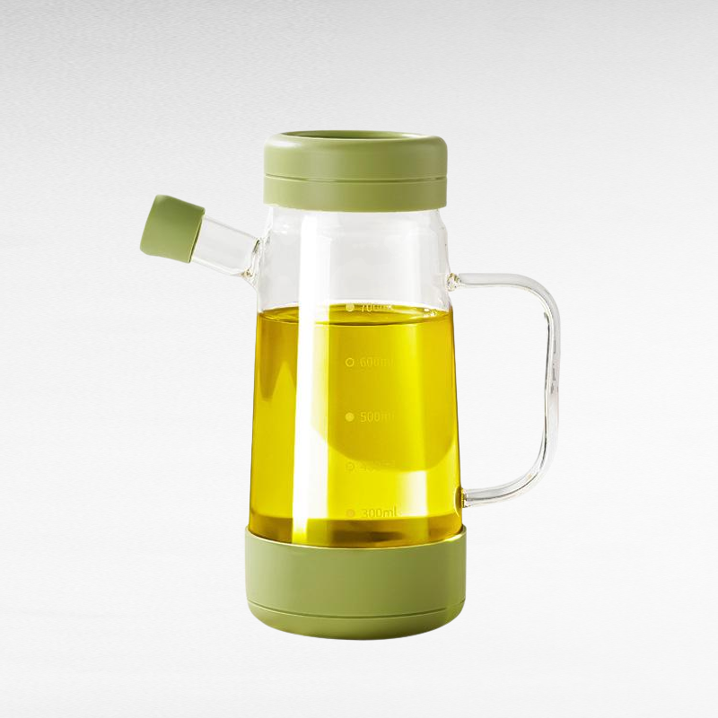 油を使わないガラス製オイルポット 家庭用調味料ボトル