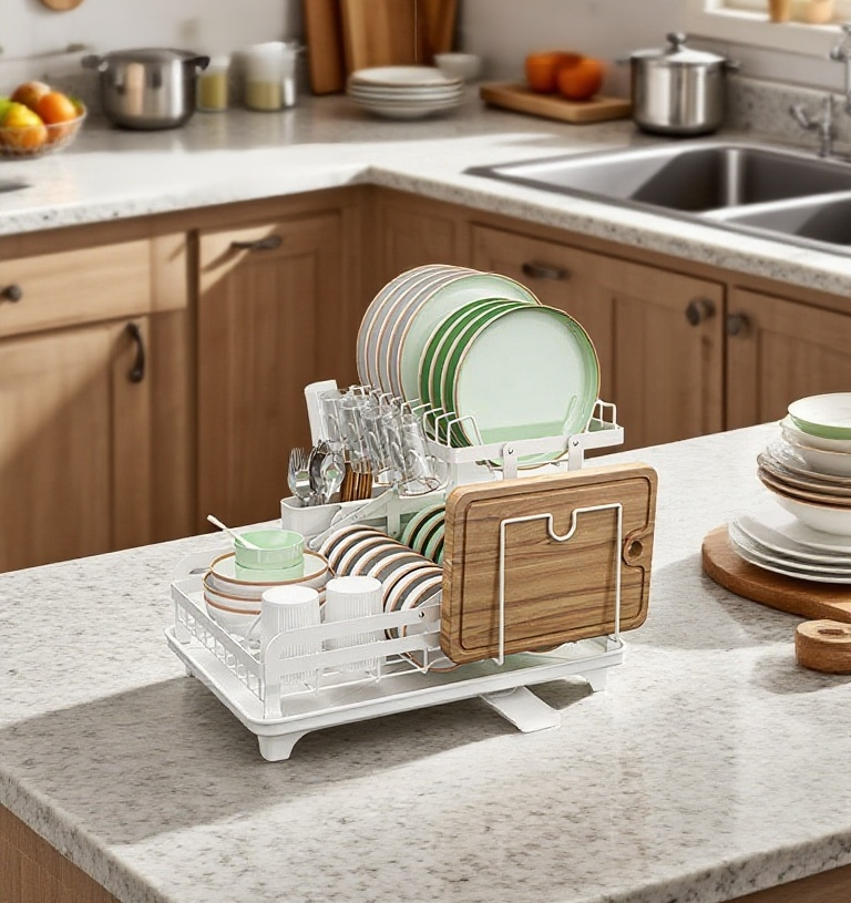 내구성이 좋은 주방 물빼기 선반