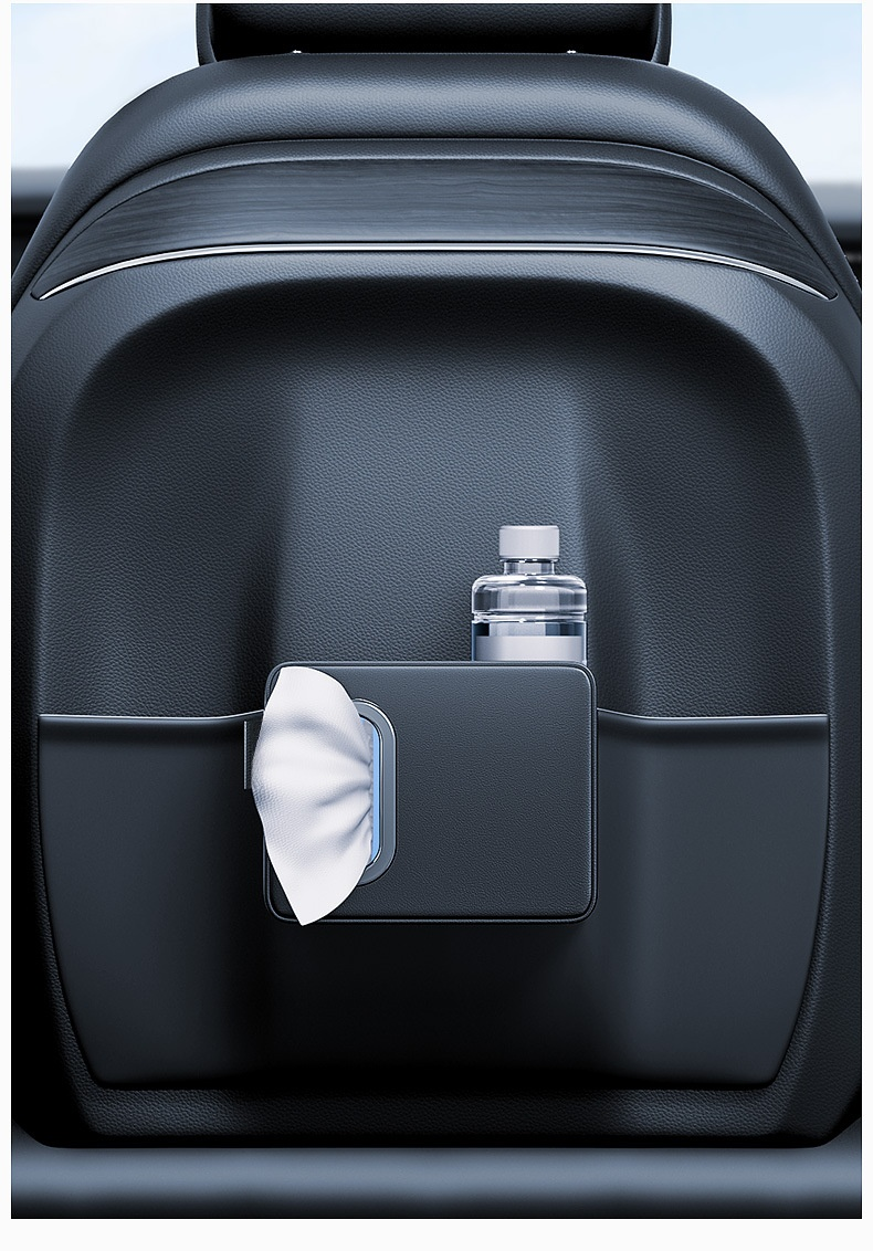 簡単取り付け可能な車用収納バッグ