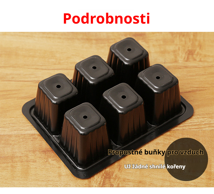 Ekologické pěstování v plastovém sadbovači