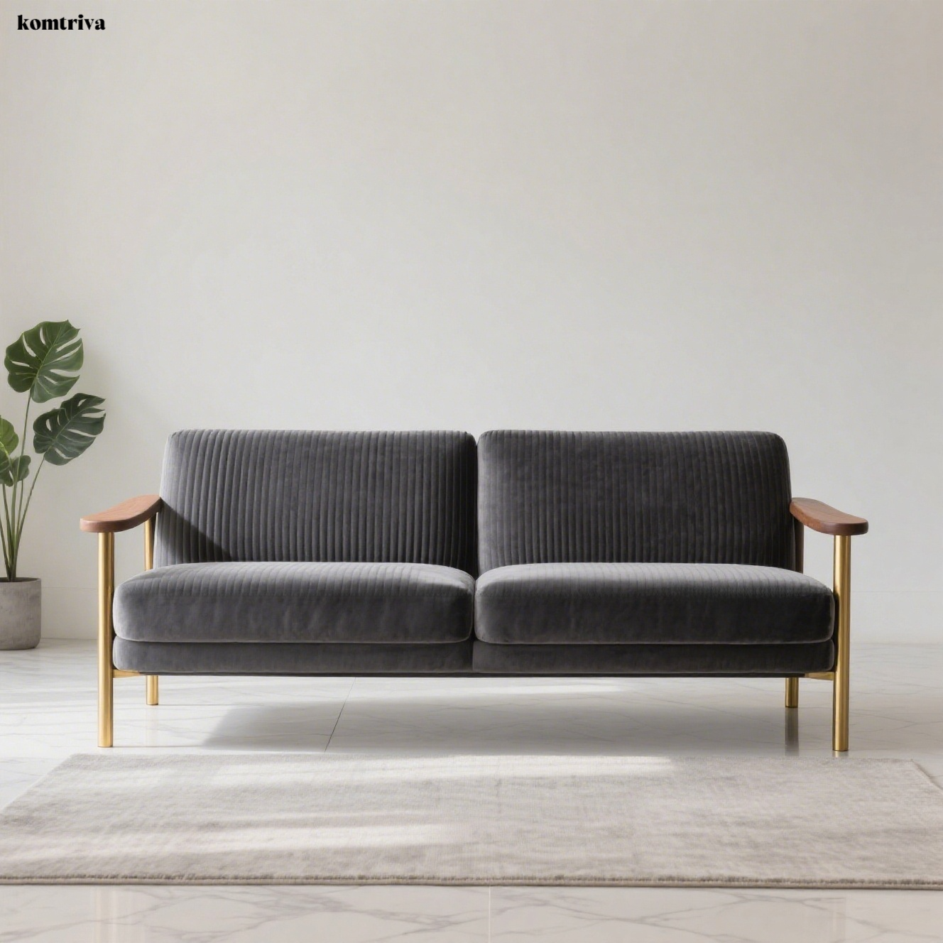 快適なリビングソファ