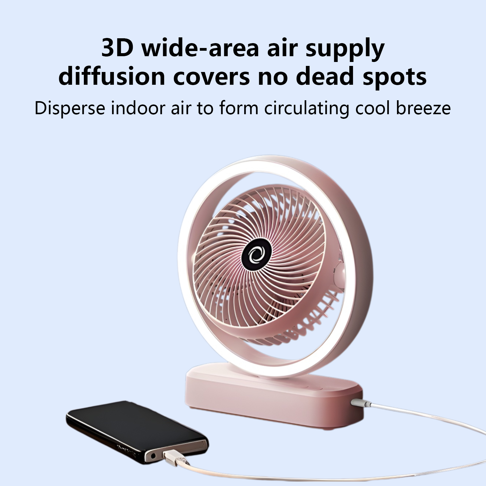 Office desk fan
