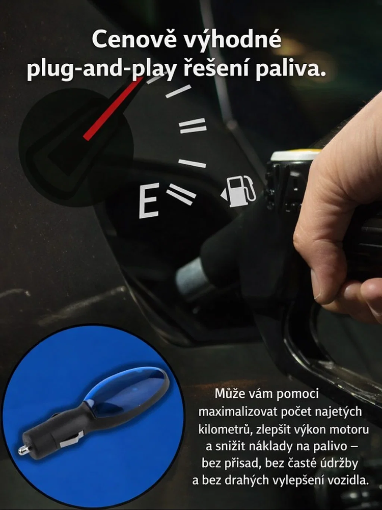 Automobilový úsporný systém paliva