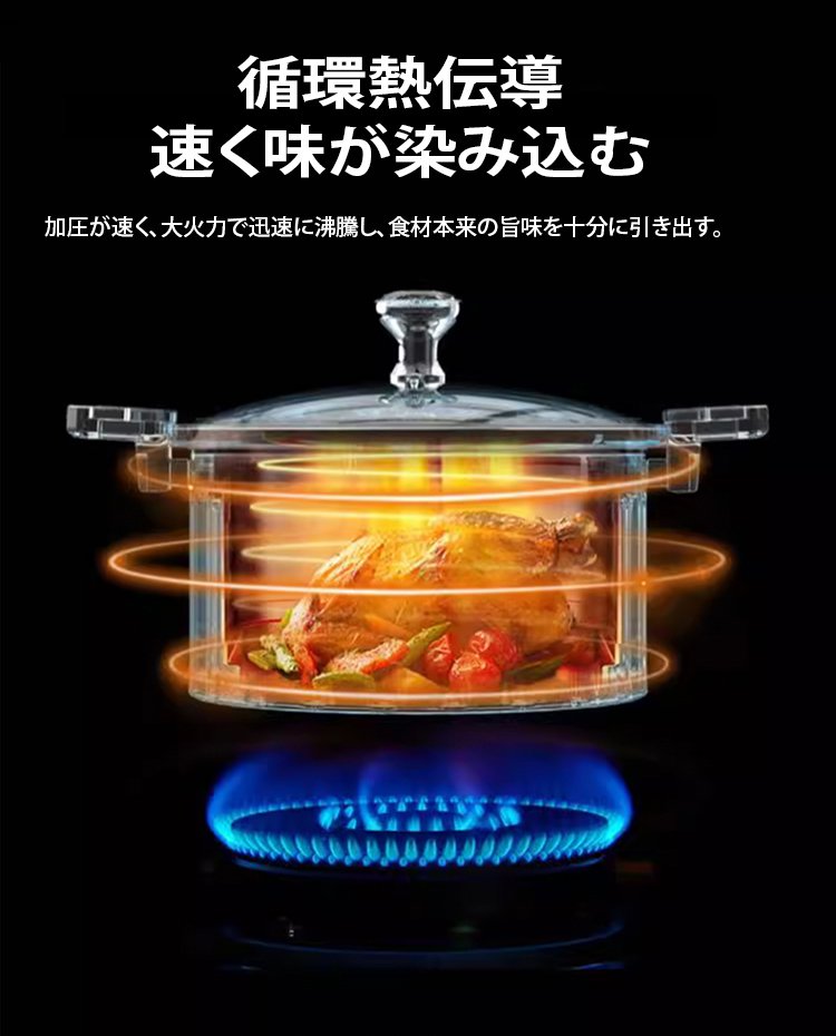 多機能マイクロ圧力鍋