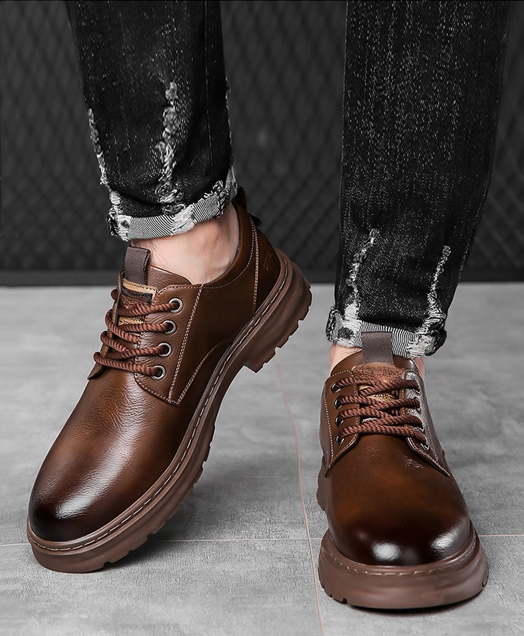 남성용 빈티지 고급 아도방 구두