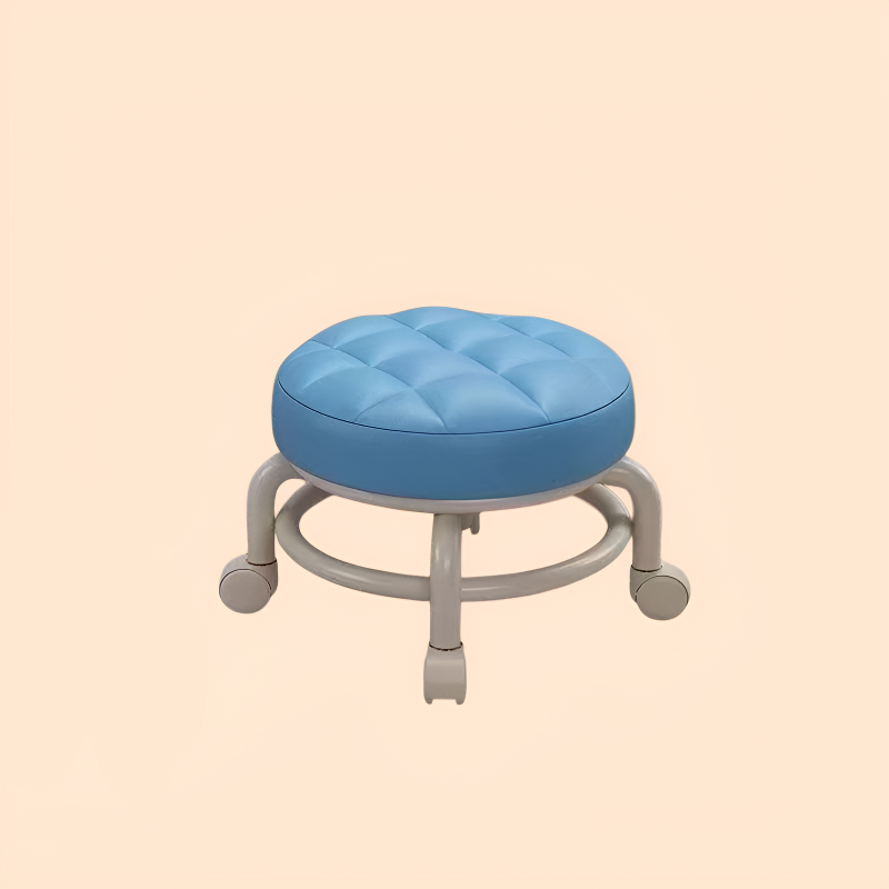 家庭用の低いスツール、キャスター付きの丸いスツール、歩行練習用スツール