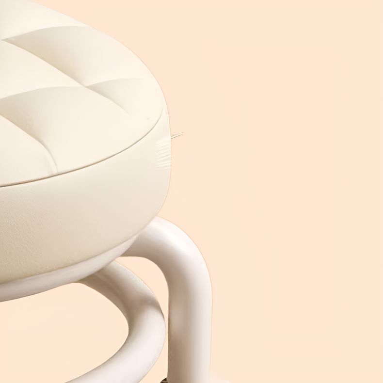 家庭用の低いスツール、キャスター付きの丸いスツール、歩行練習用スツール