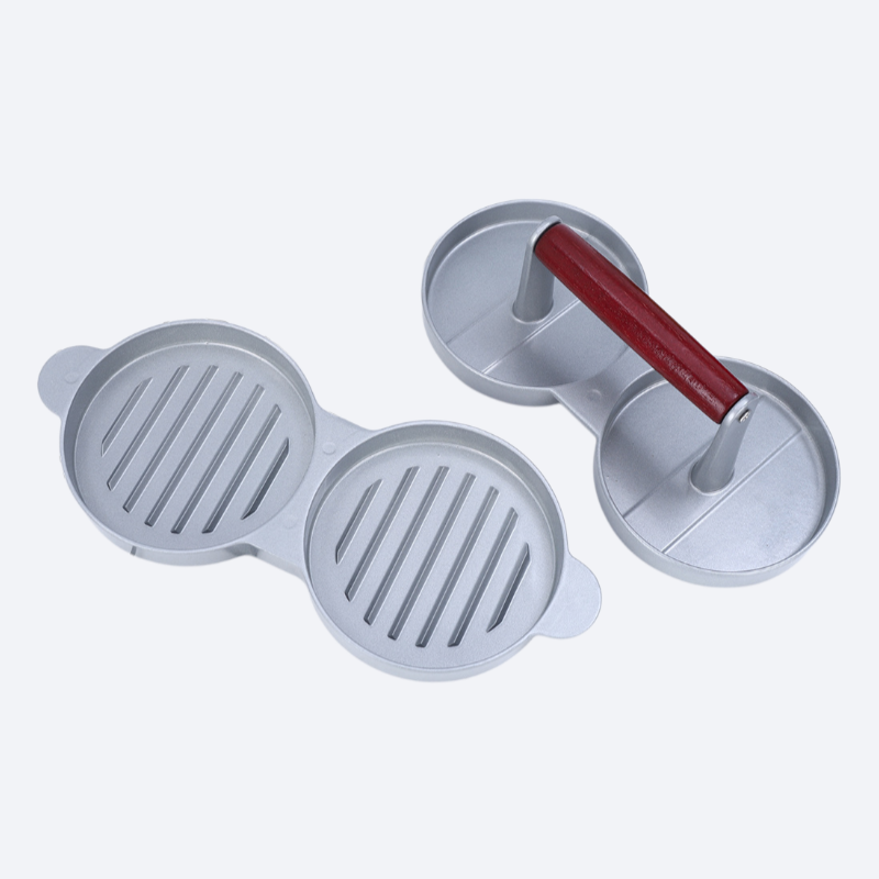 Household hamburger round meat patty press mold