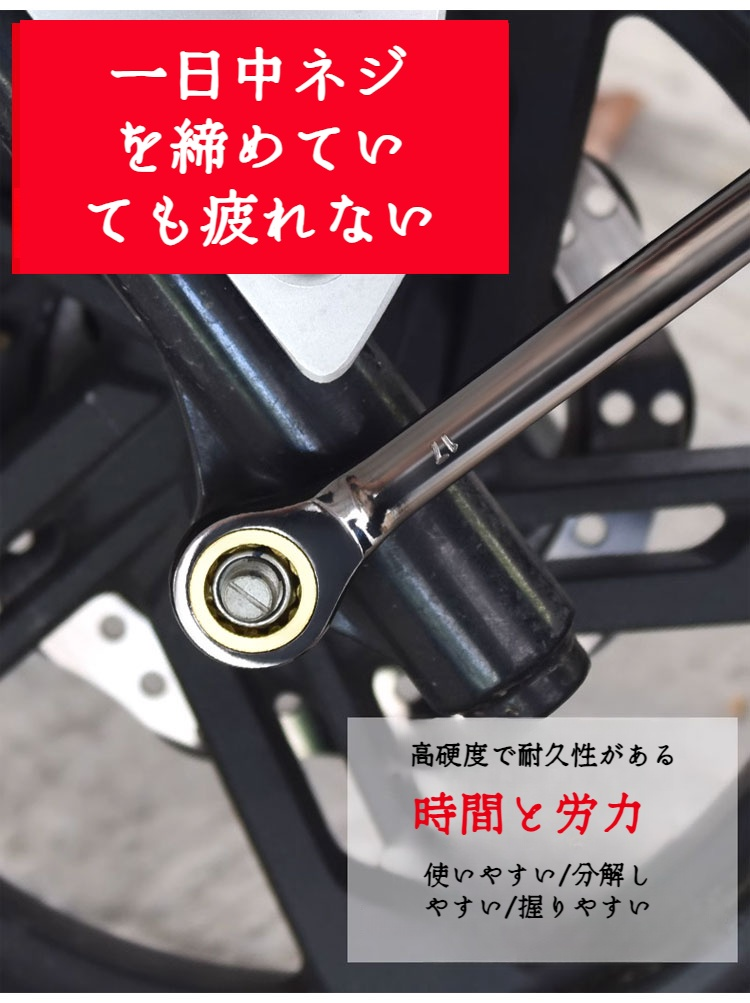 高速作業対応のダブルヘッドレンチセット