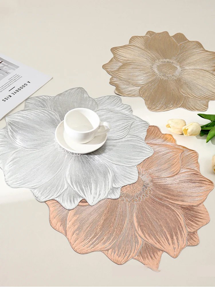 JS-[220° high temperature resistance] flower heat-proof and waterproof hot stamping insulation mat