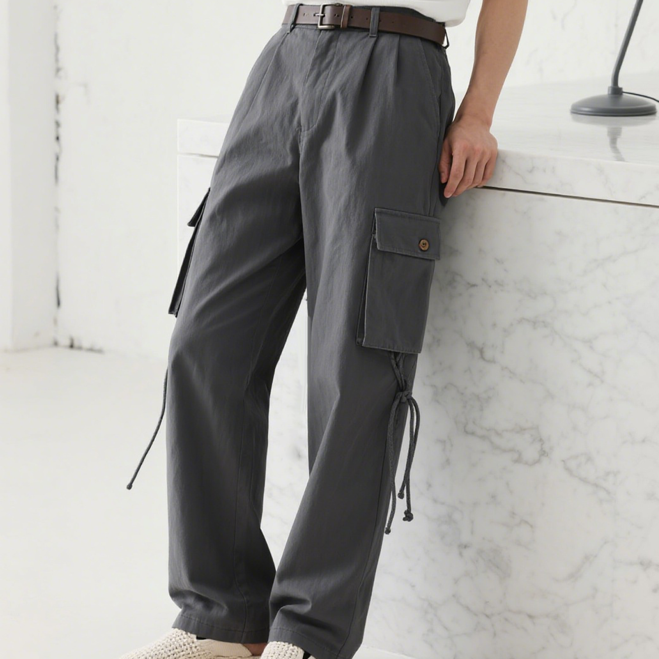 多機能マルチポケット付き作業着の収納力