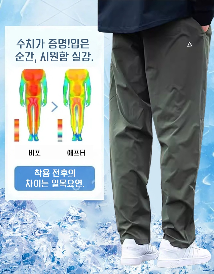 【무료 체험 착용】남성용 속건 롱팬츠 ✨ 한정 시간 80% 할인!