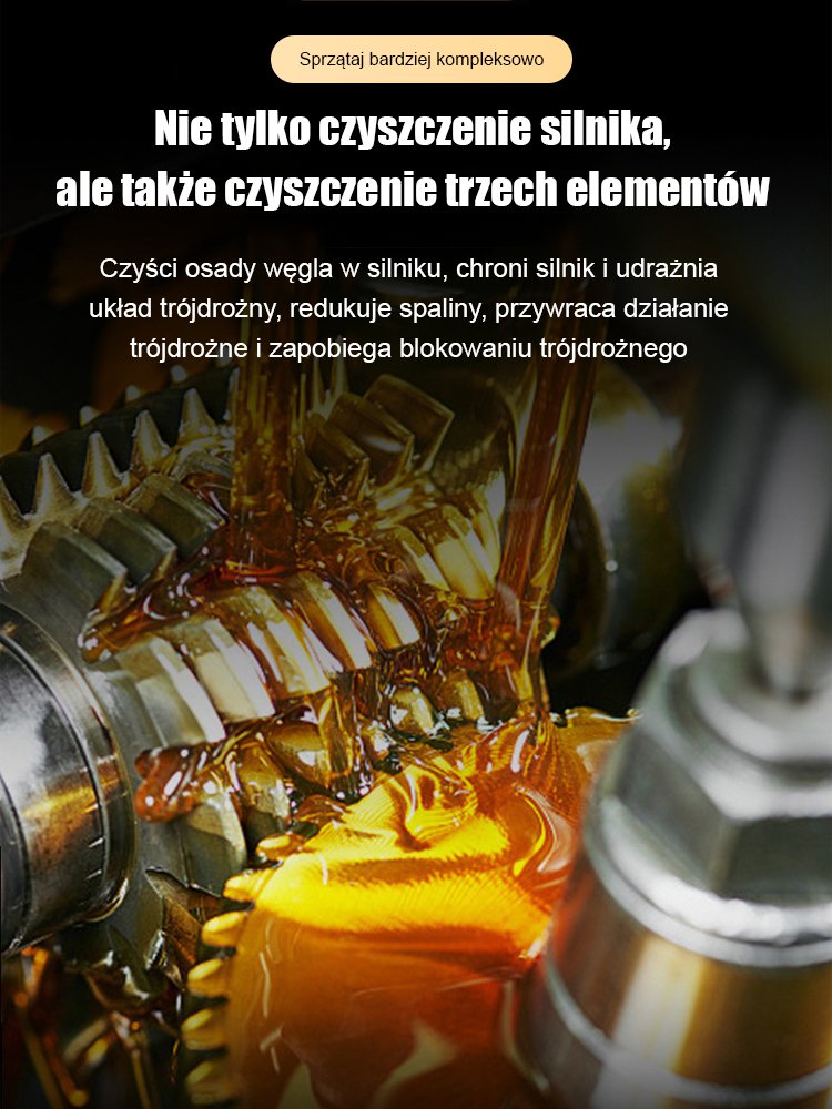 【Silnik + katalizator trójdrożny】2 w 1 dodatek do paliwa