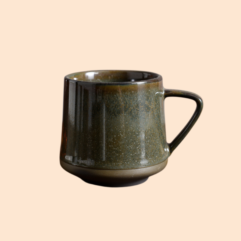 Retro ceramic cup
