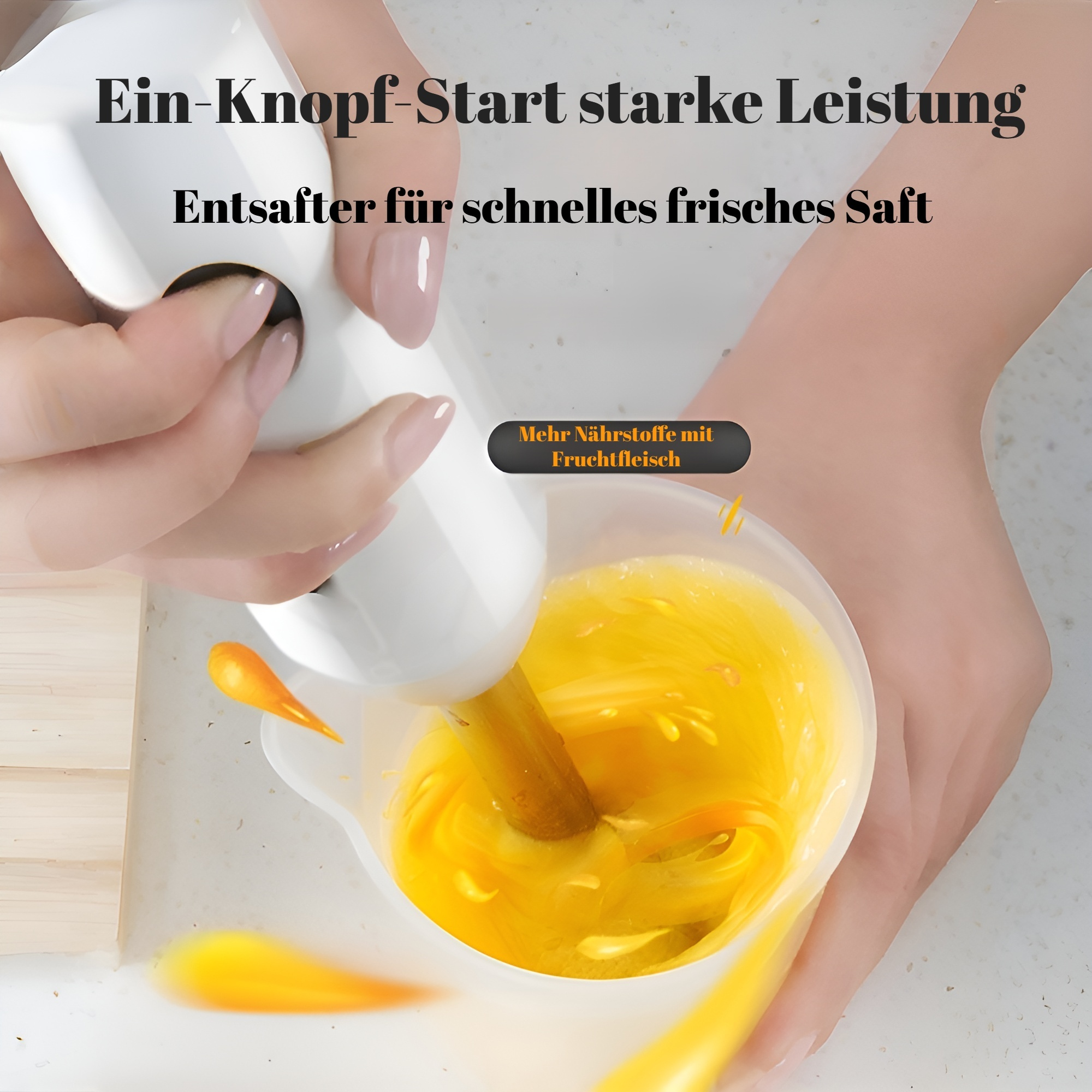 Kleine multifunktionale Küchenmaschine Fleischwolf Mixer Handküchenmaschine Babynahrungsmaschine