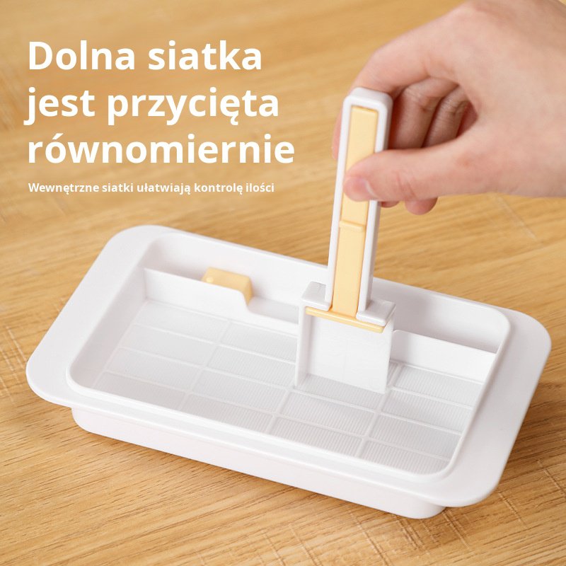 Pudełko do przechowywania masła Pudełko do przechowywania i krojenia masła, lodówka na owoce, ser, n