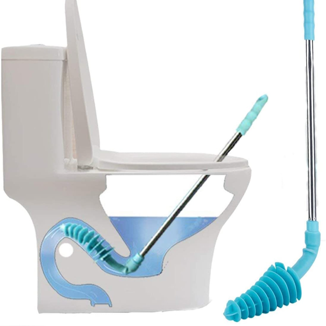 Pístový čistič toalety