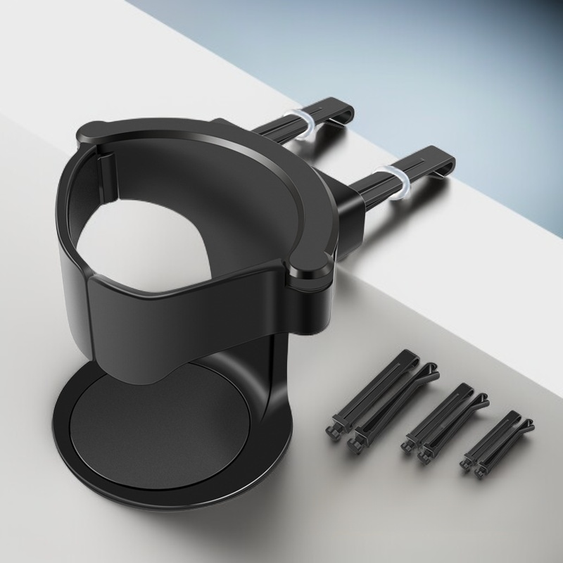 Porte-gobelet d'eau de voiture multifonction, sortie de climatisation de voiture, cendrier, support 