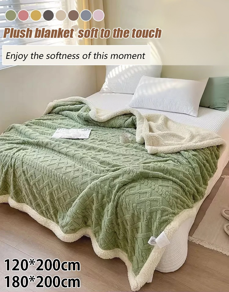 Popular jacquard taffeta blanket