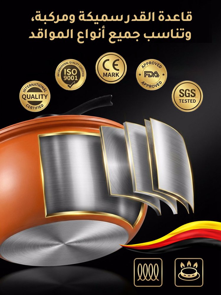 قدر الضغط متعدد الاستخدامات بسعة كبيرة