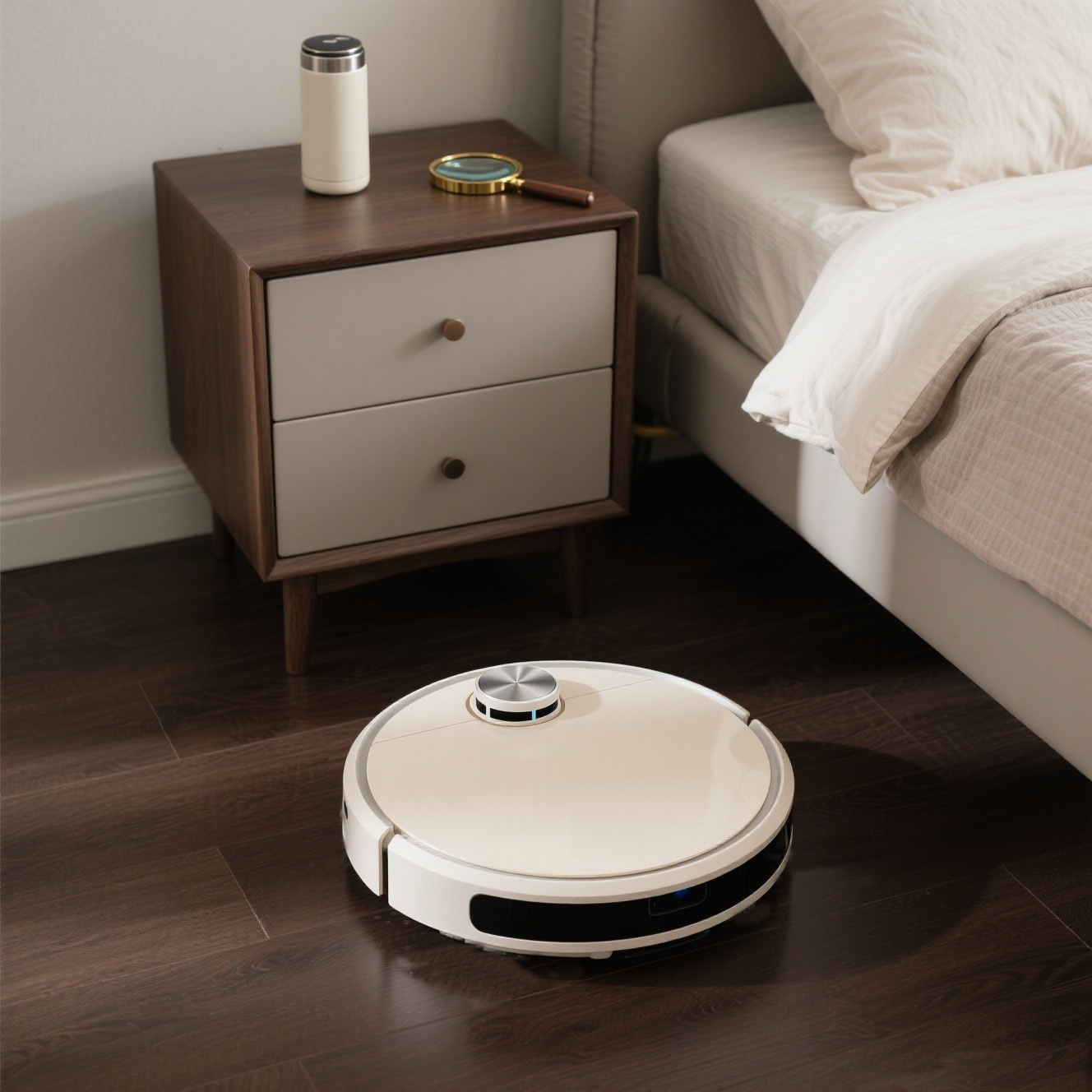 Chytrý robot pro zametání domácnosti