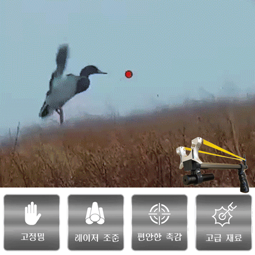 신축 레이저 새총