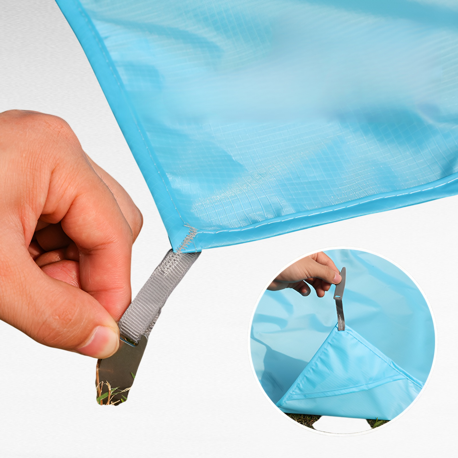 Outdoor picnic mat portable pocket mini beach mat waterproof moisture-proof camping mat anti-sand cl
