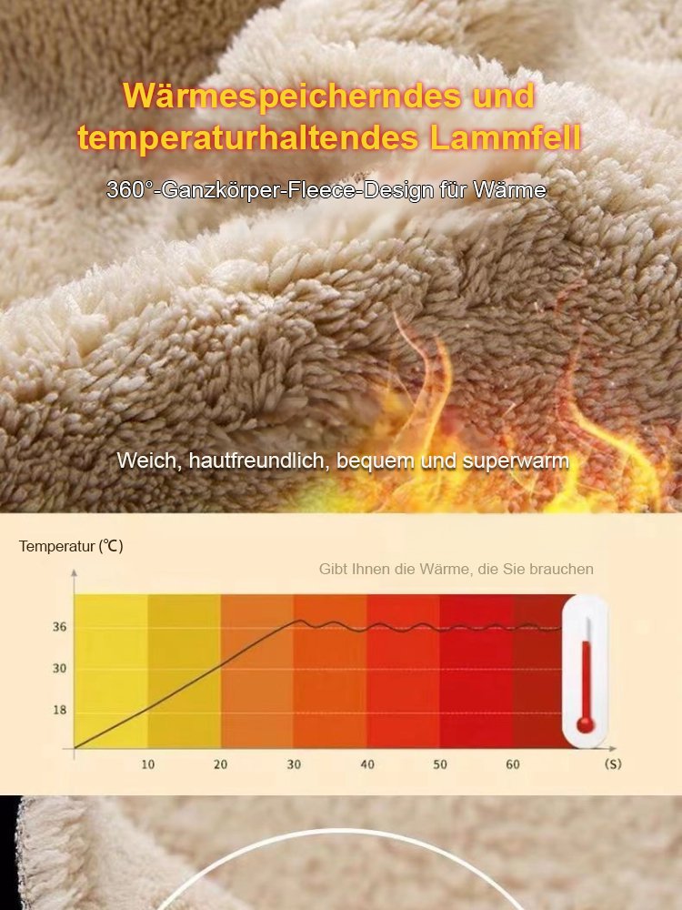 Ein Kauf, ein Geschenk | -30°C Kälteschutz | Export nach Norwegen Lammwoll-Jogginghose