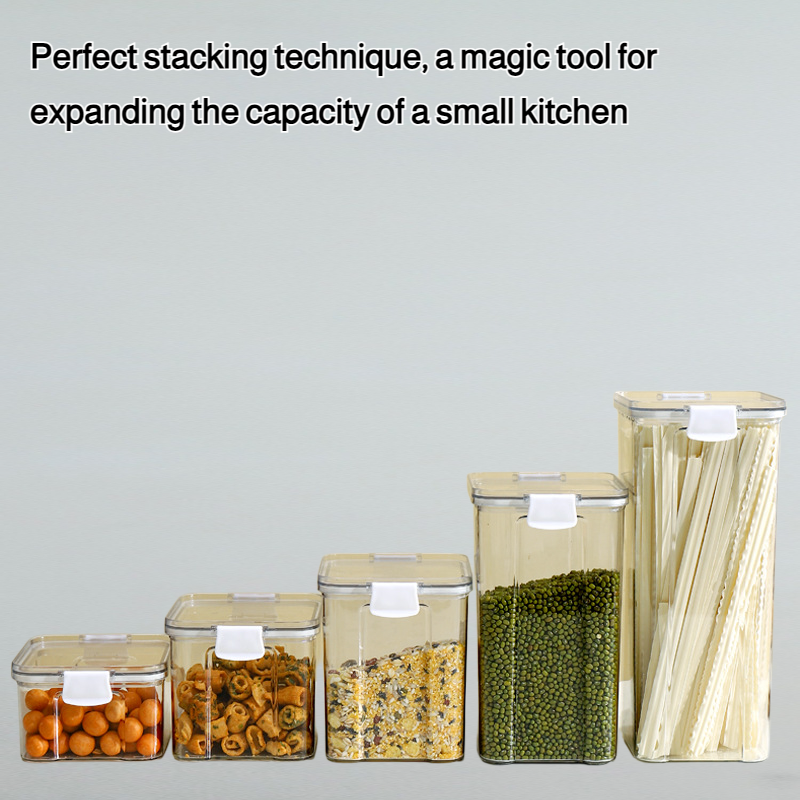 Food grade transparent plastic cans