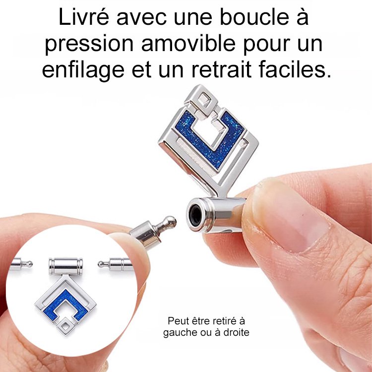 Collier Magnétique Japonais pour Soulager les Douleurs Cervicales et Augmenter l'Énergie