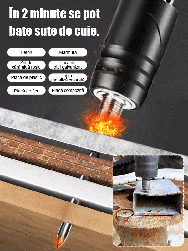 Mini pistol de tragere - Unealtă de uz casnic pentru  montare pe tavan