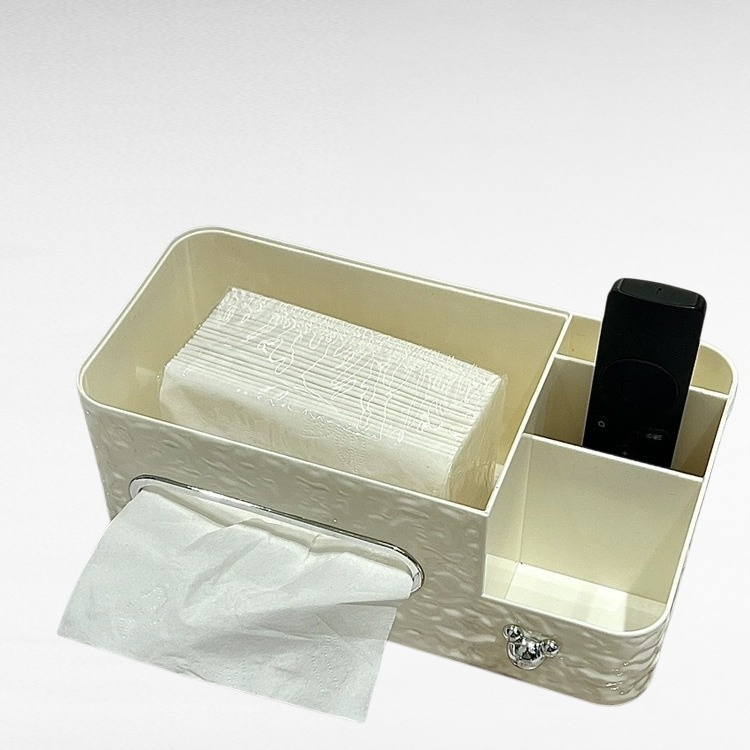 Abs material Tidy box storage box Practicality Large caliber paper dispenser Smooth draw Light luxur
