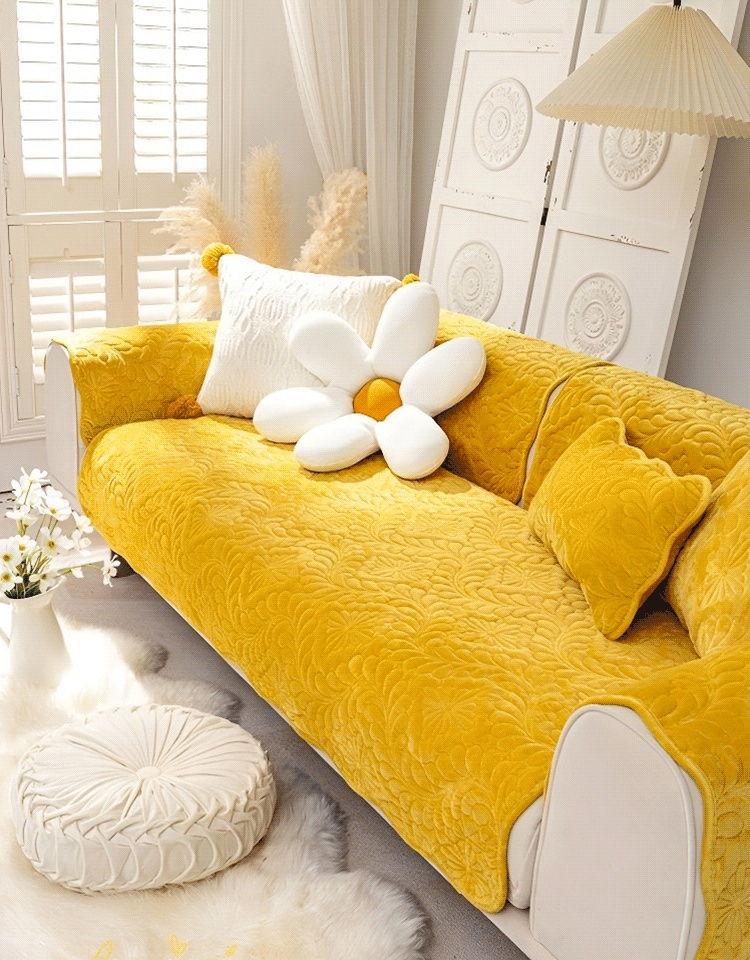 ふわふわ北欧調ソファカバー