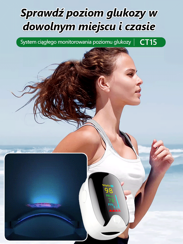 Pulsoksymetr napalcowy Panda