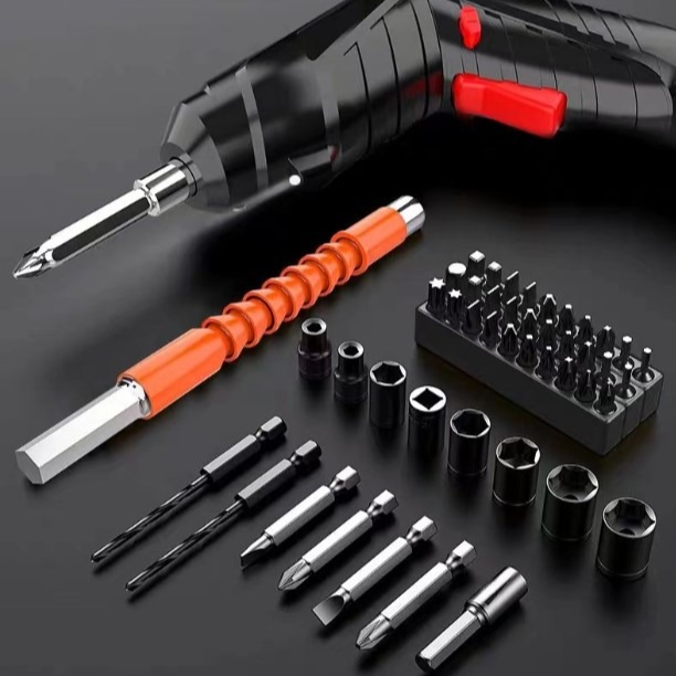 다용도 가정용 드라이버 세트 케이스 미니 파워 리튬 충전식 전동 드라이버