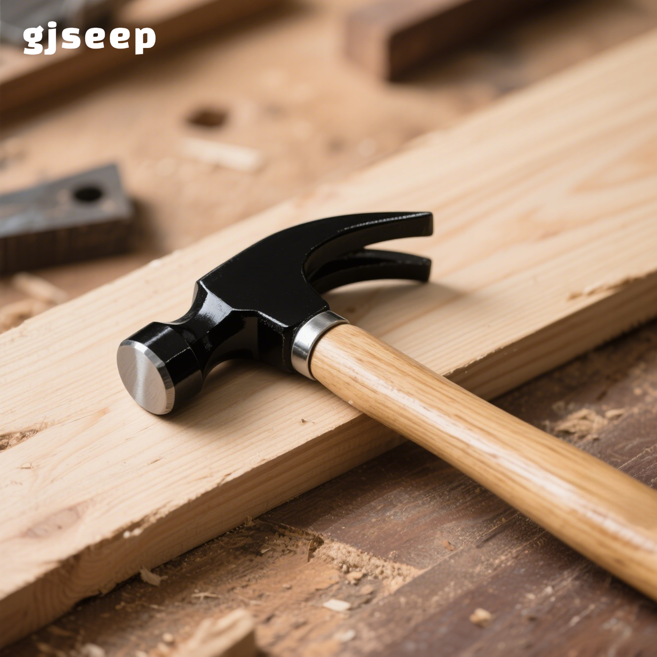 Heavy-duty claw hammer with ergonomic handle