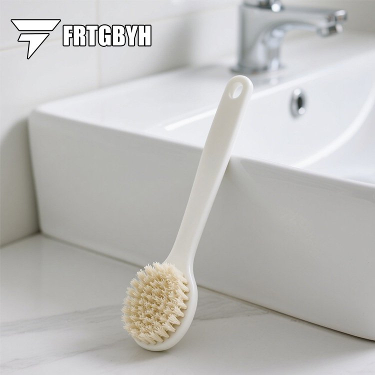 Badebürste mit langem Griff für Rückenreinigung