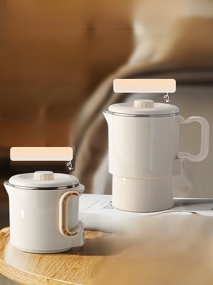 พับได้หม้อไฟฟ้าสแตนเลสแบบพกพา