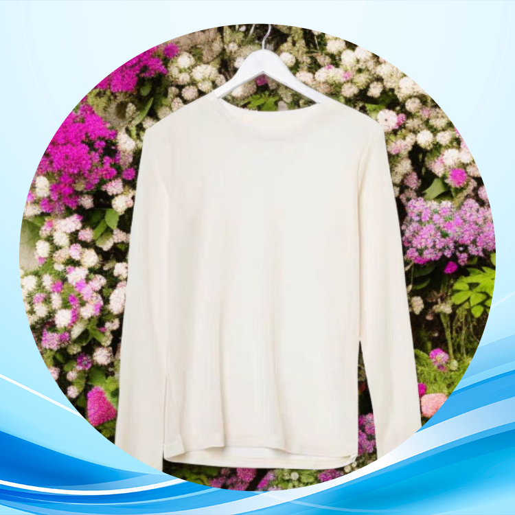 가볍고 통기성 좋은 망사 여성 상의