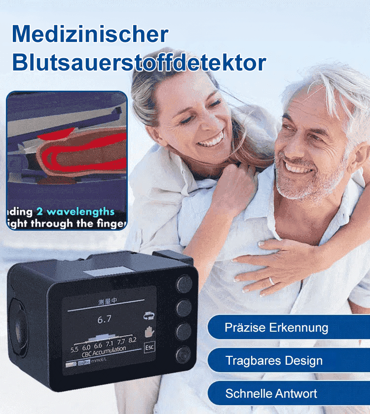 Medizinischer Blutsauerstoffmonitor