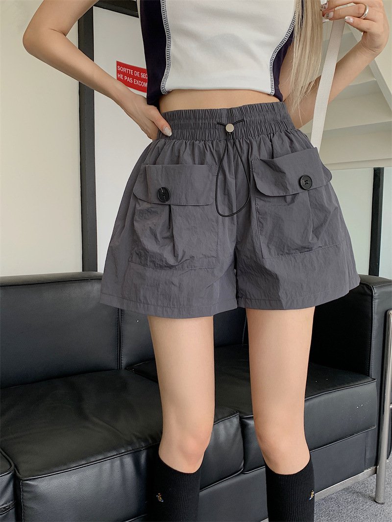 薄手ホットパンツウエスト部分の詳細