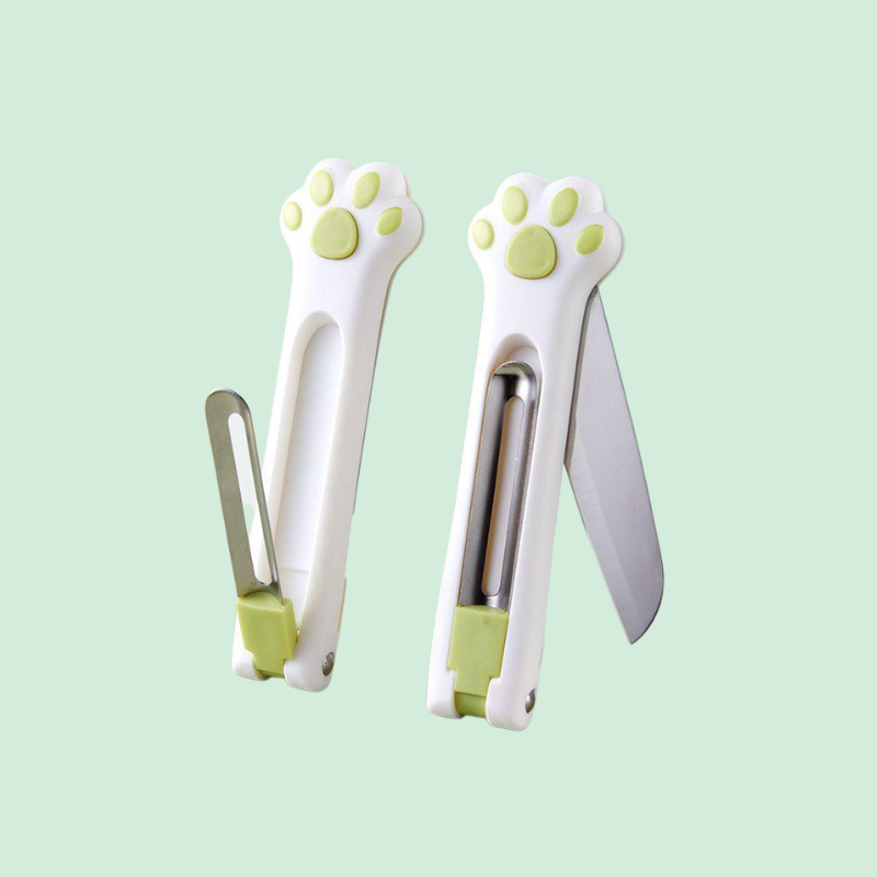 2-in-1多機能携帯用フルーツナイフ