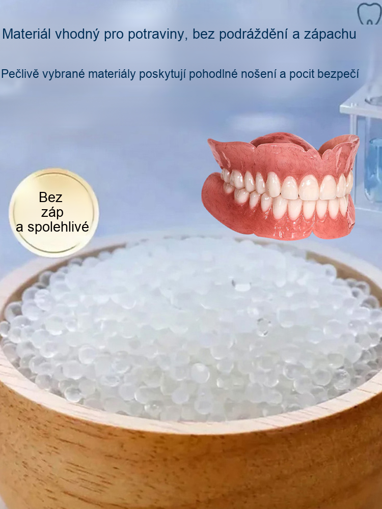 [Nový výzkum z Velké Británie] Silikonové zubní protézy
