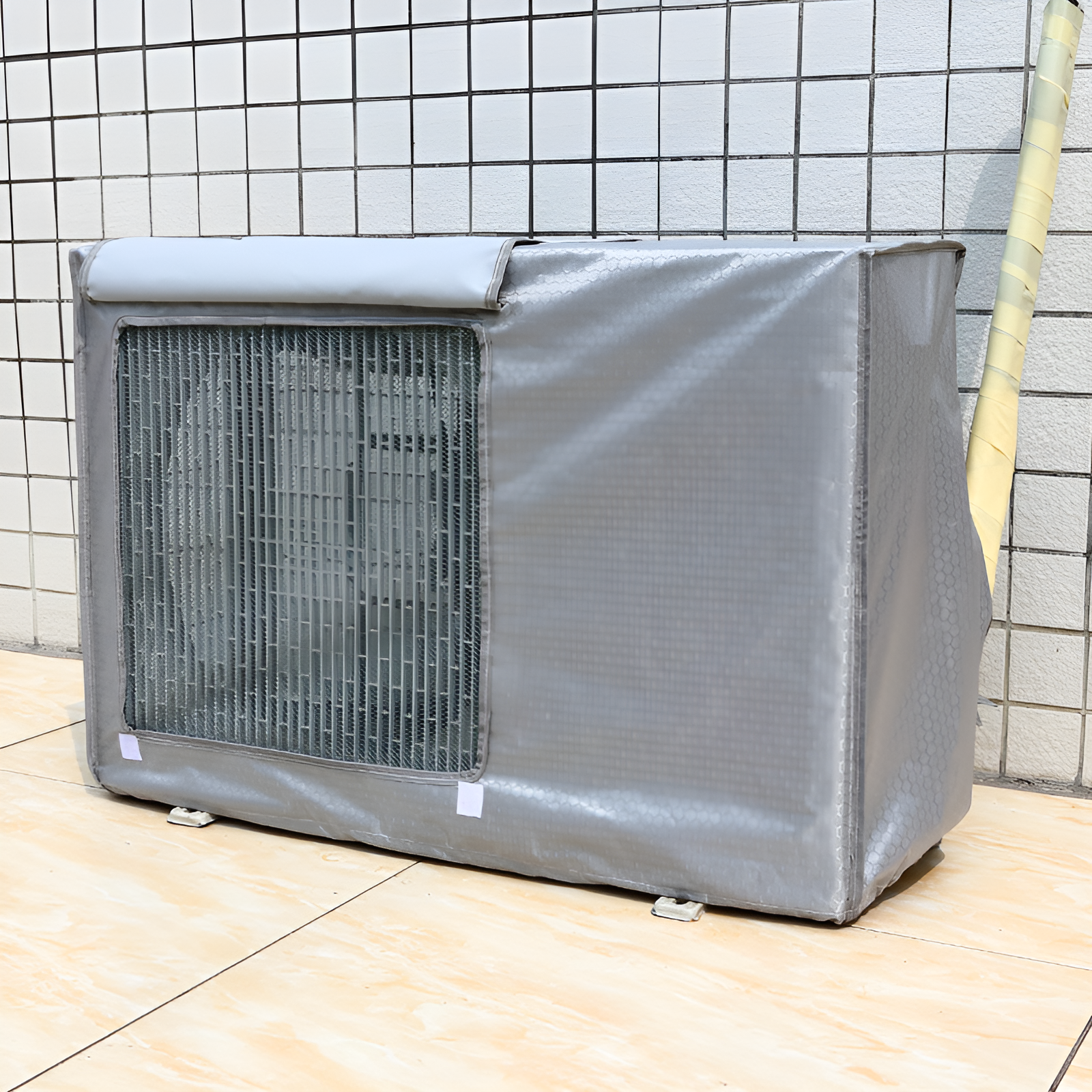 取り付け簡単なエアコン室外機カバー