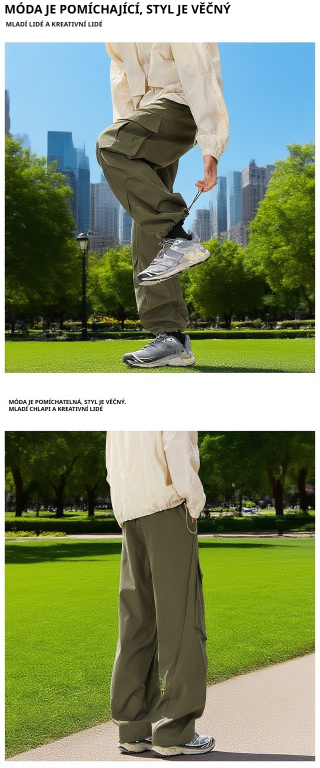 Pracovní kalhoty do deště s pohodlným střihem