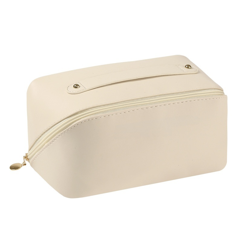 pu枕頭包便攜式旅行收納包大容量盥洗包手提高顏值化妝包