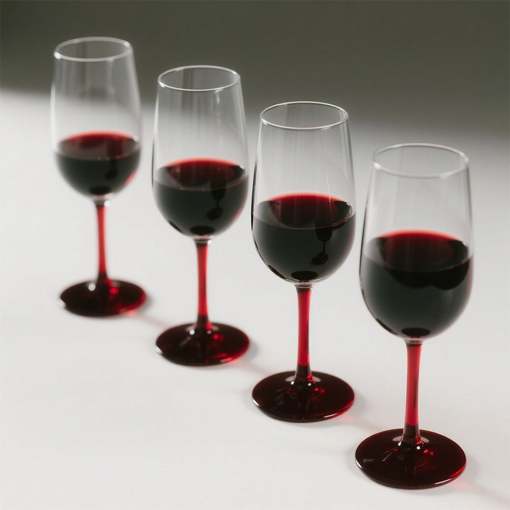 クラシックでエレガントなガラスゴブレット