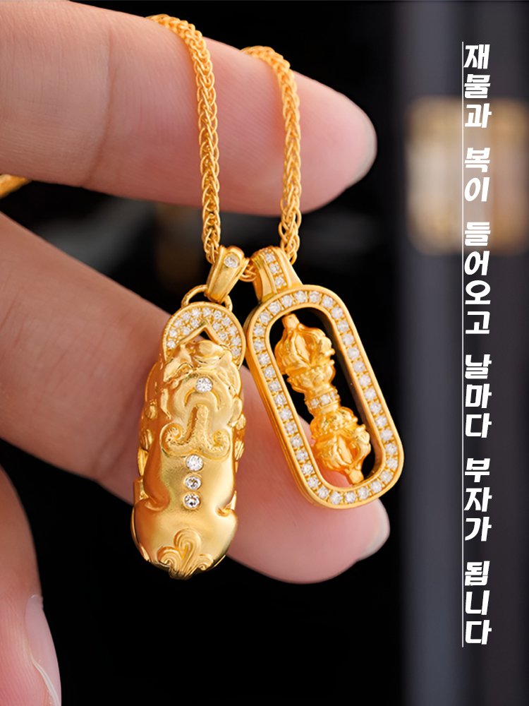 풍수 비휴 목걸이