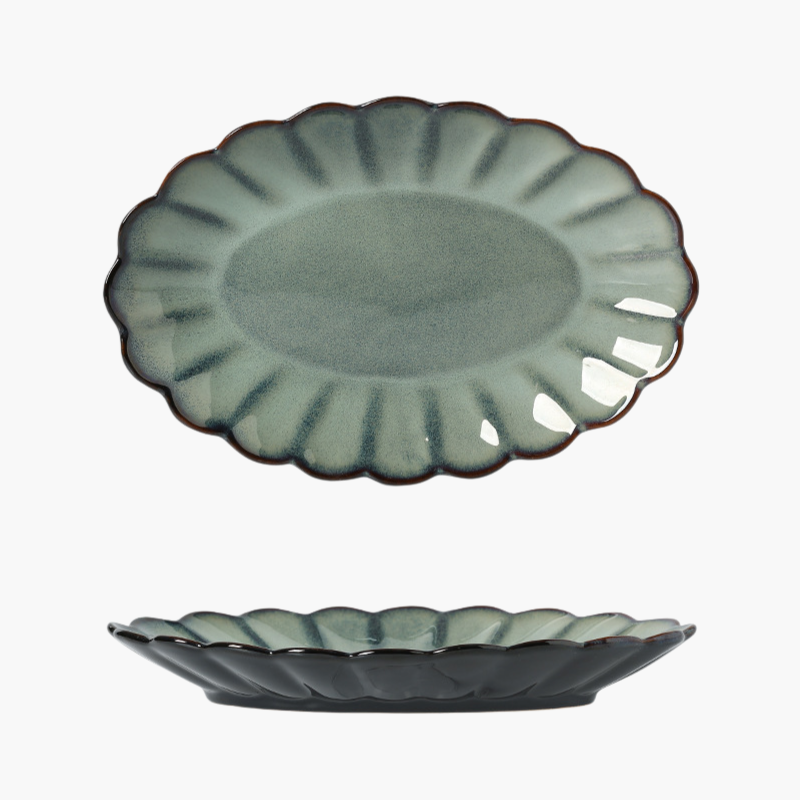 Ceramic tableware bowls and plates